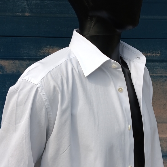 Ermenegildo Zegna Men's Trofeo™ Cotton Dress Shirt - Picture 9 of 16